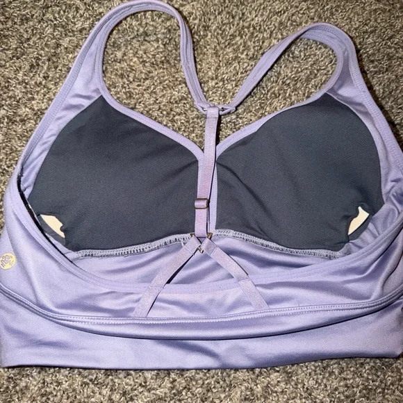 Manduka Women's Purple Sports Bra - Picture 7 of 7